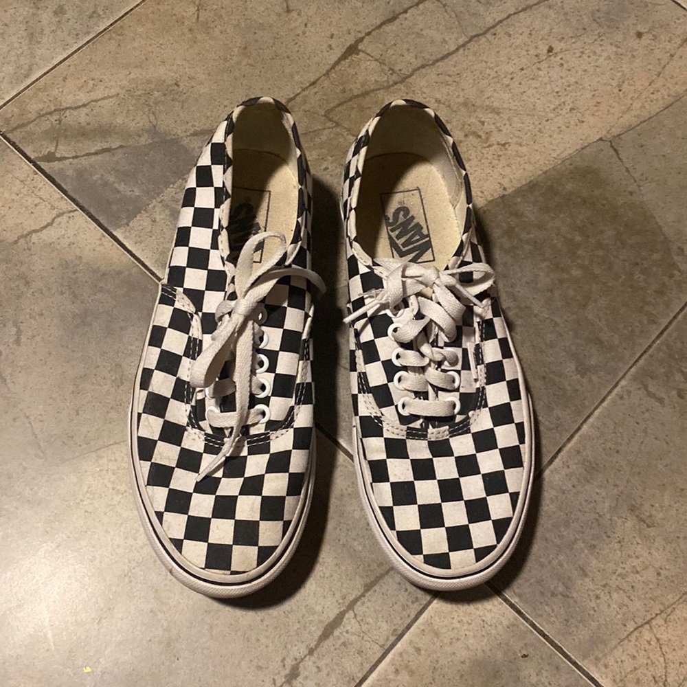 COPY - Vans checkers platform shoes